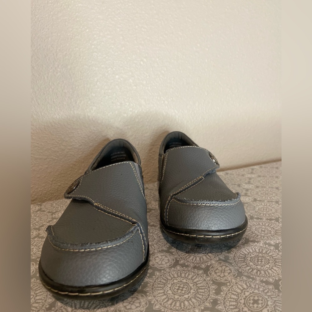 Soft Pebble Leather Slip-On Loafers w/Abeo 3D Customized Orthotic Footbed~Size 7 - Picture 3 of 13